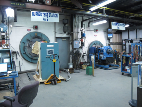 仟億達氮鍋爐改造、燃燒器燃燒試驗平臺