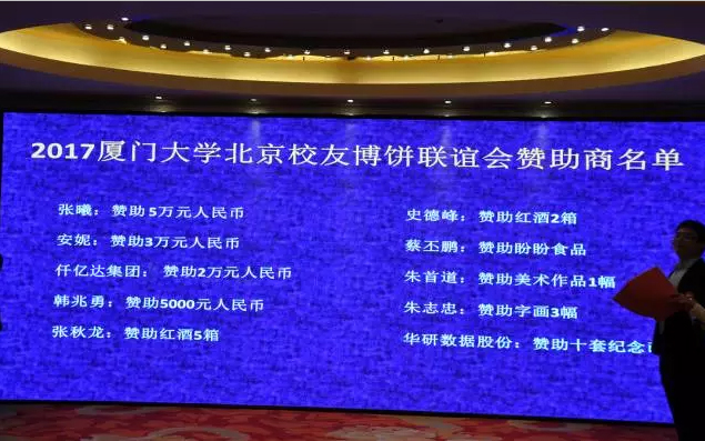 &ldquo;博餅&rdquo;是閩南地區(qū)有的傳統(tǒng)形式歡慶，此次活動(dòng)以這種形式向母校致以美優(yōu)的祝福，也寄托著各地廈人永久母校情和青春回憶的活動(dòng)。